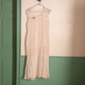 Nataya Vintage Inspired Dress. Ivory- M